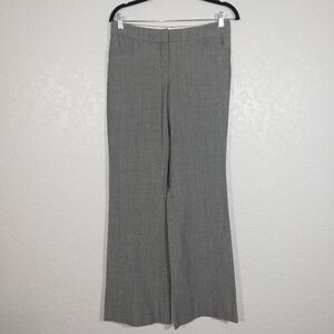 Express Design‎ Studio Gray Editor Linen Blend Slacks Size 6